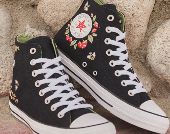 Sweeten Your Summer Style with the Chuck Taylor All Star Berries and Bees High-Top Sneaker Sweeten Your Summer Style with the Chuck Taylor All Star Berries and Bees High-Top Sneaker