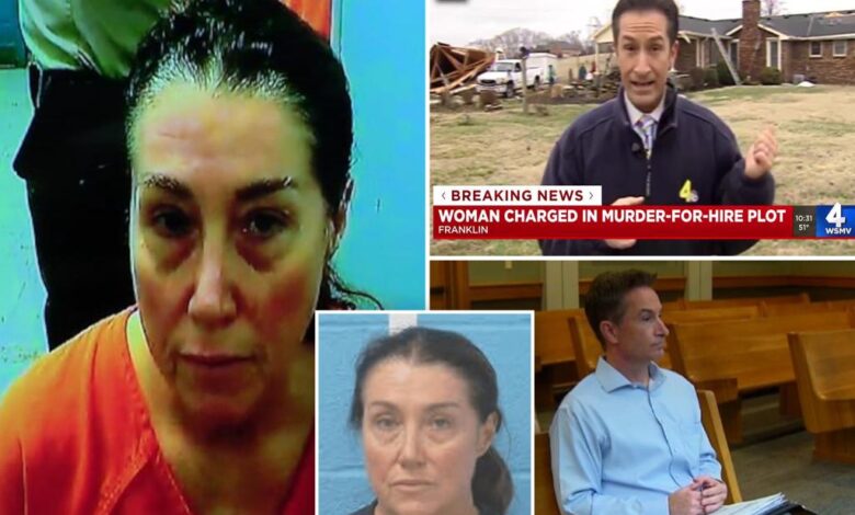 Ex-wife of former TV anchor tried to have hitman kill him: cops Ex-wife of former TV anchor tried to have hitman kill him: cops