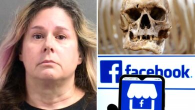 Florida woman charged with buying and selling human bones on Facebook Marketplace