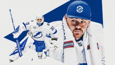 From UberEats driver to NHL goalie: Inside the unlikeliest start in hockey history
