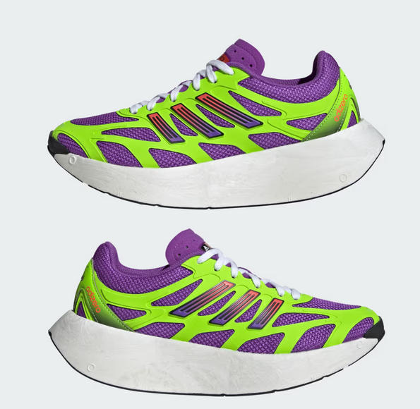 Geen and Purple and Orange Adizero