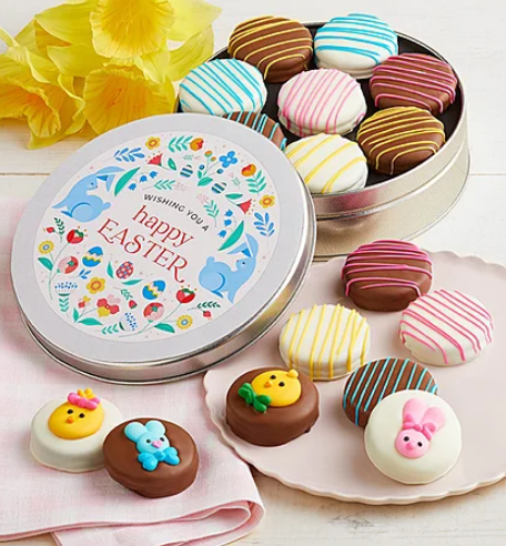 Happy Easter Belgium Chocaloate Covered Oreo 1800 Floers