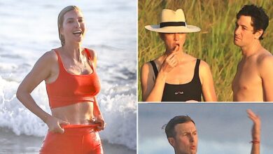Ivanka Trump Gallivants Around Beach in Swimsuits with Model Karlie Kloss