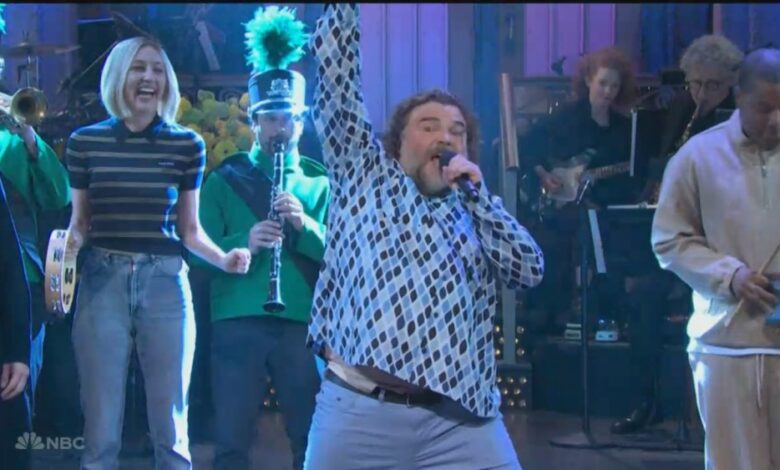 Jack Black Sings About ‘SNL’ Return in Opening Monologue Jack Black Sings About ‘SNL’ Return in Opening Monologue