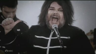 Jack Black Sings My Chemical Romance Parody About Masturbating