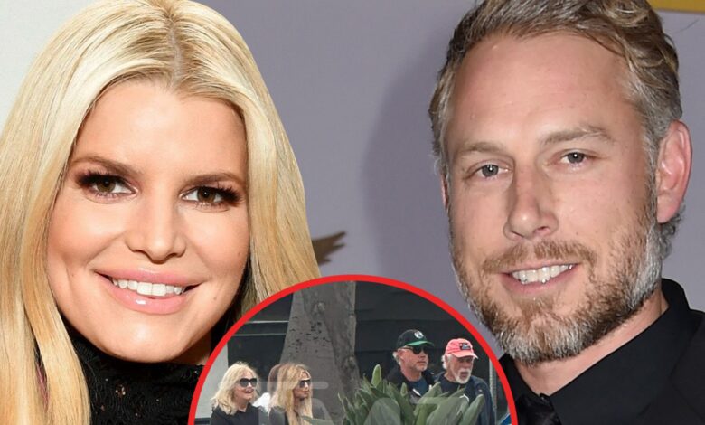 Jessica Simpson and Eric Johnson Hanging Out Together Amid Split