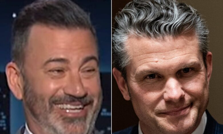 Jimmy Kimmel Trolls Pete Hegseth With Blunt Career Advice Jimmy Kimmel Trolls Pete Hegseth With Blunt Career Advice