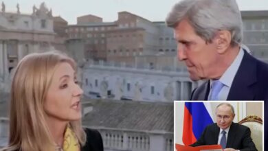 John Kerry bristles as MSNBC host points out Russia took Crimea on his watch under Obama