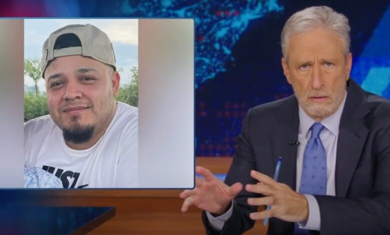 Jon Stewart On the Deporation of Kilmar Abrego Garcia