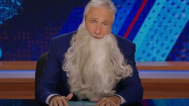 Jon Stewart Tackles Trump’s First 100 Days in Office: ‘I Am So Tired’