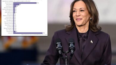 Kamala Harris leads California governor’s race — but 50% say the former VP shouldn’t run: poll