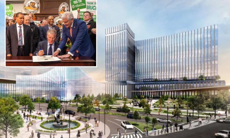 Las Vegas Sands drops bid to open B casino complex at Nassau Coliseum site Las Vegas Sands drops bid to open B casino complex at Nassau Coliseum site