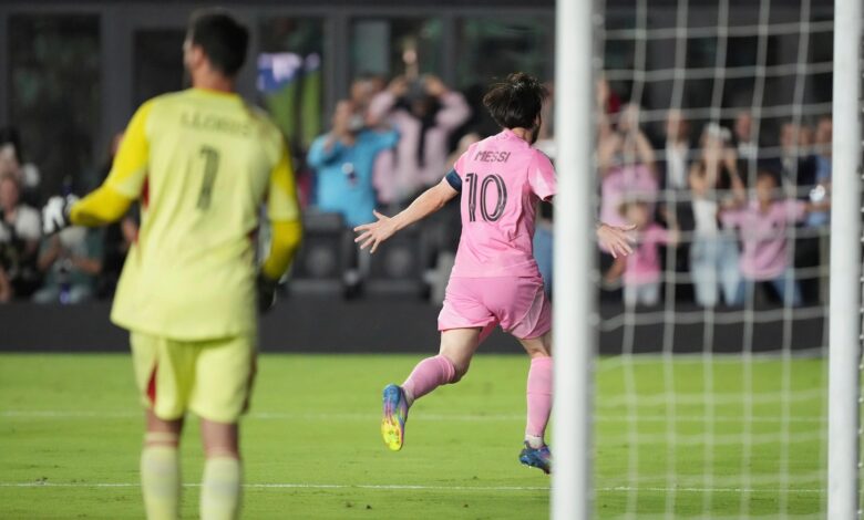 Lionel Messi and Inter Miami pull off 3-goal rally to top LAFC and make CONCACAF Champions Cup semis Lionel Messi and Inter Miami pull off 3-goal rally to top LAFC and make CONCACAF Champions Cup semis