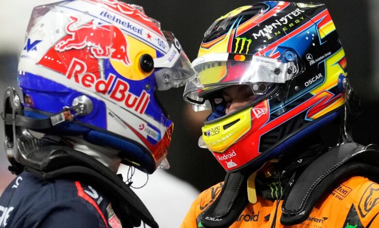 Max Verstappen starts on pole for F1’s Saudi Arabian Grand Prix alongside Oscar Piastri