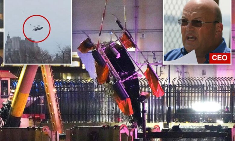 NYC helicopter tour CEO Michael Roth says pilot called in for gas before Hudson River helicopter crash