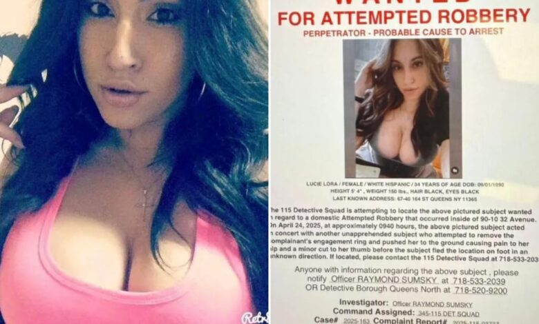 NYPD puts out steamy wanted poster for female NYC robbery suspect