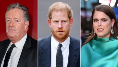 Piers Morgan Claims He Caused Prince Harry, Princess Eugenie Rift