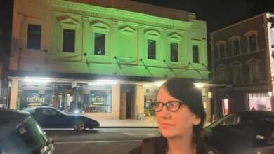 Quick-thinking artist saves life’s work from a fiery fate