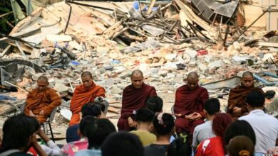 Rain Forecast Adds To Problems Faced By Victims Of Myanmar Quake