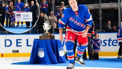 Rangers’ Will Cuylle wins Steven McDonald Extra Effort Award