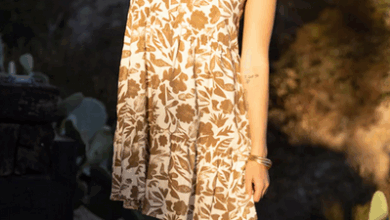 Carved Designs Nellie Linen Dress