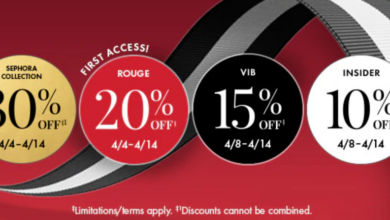Sephora Savings Event until April 14, 2025