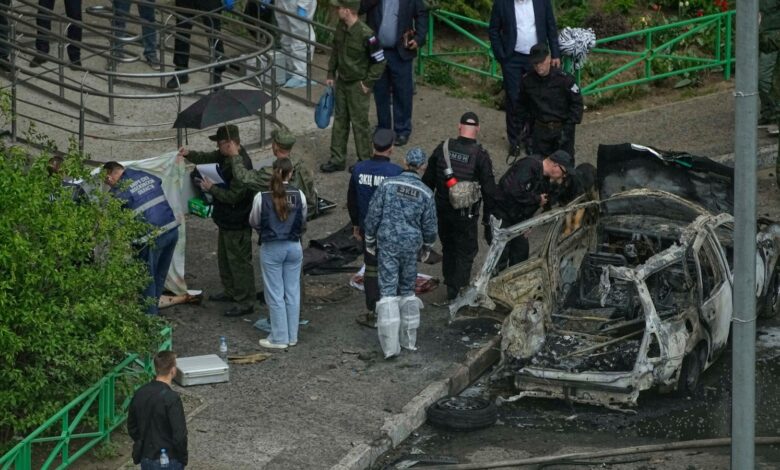 Suspect in killing of a Russian general claims he was paid by Ukraine, Russia says Suspect in killing of a Russian general claims he was paid by Ukraine, Russia says