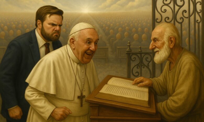 The Vice President Meets the Pope