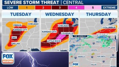 Tornado watch issued for 3 states as multiday severe weather, flooding threats begin to unfold