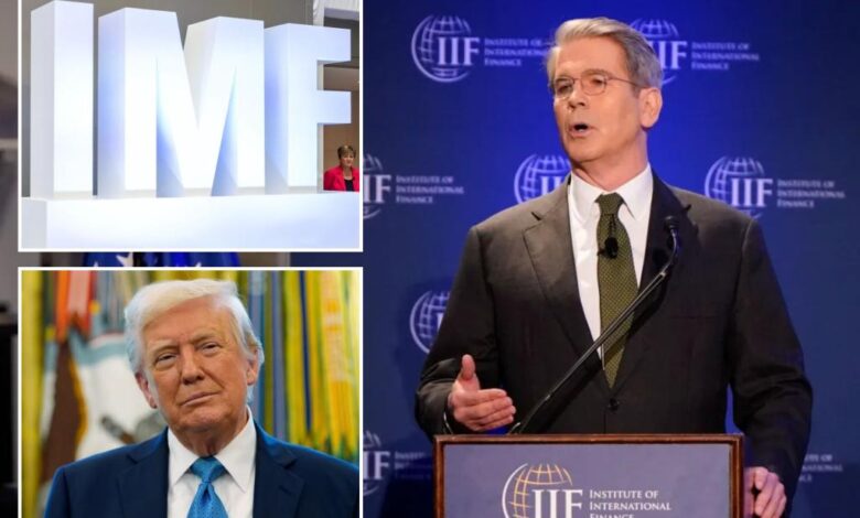 Treasury Secretary Scott Bessent blasts the IMF’s woke ‘mission creep’ Treasury Secretary Scott Bessent blasts the IMF’s woke ‘mission creep’