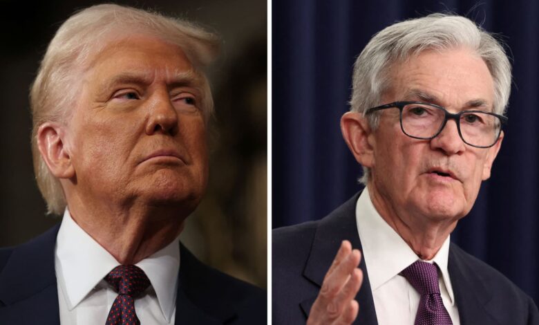 Trump again calls for Fed to cut rates, says Powell’s ‘termination cannot come fast enough’