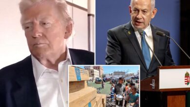 Trump tells Netanyahu ‘we’ve got to be good to Gaza’ and allow more aid