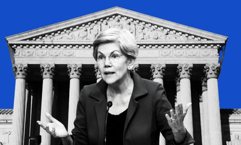 Elizabeth Warren Accuses Trump of Market Manipulation Over Tariff Chaos Elizabeth Warren Accuses Trump of Market Manipulation Over Tariff Chaos