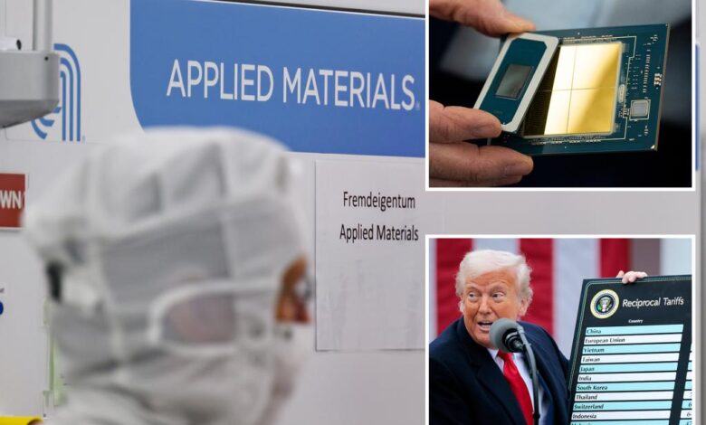 US tariffs may cost chip equipment makers more than billion, industry estimates