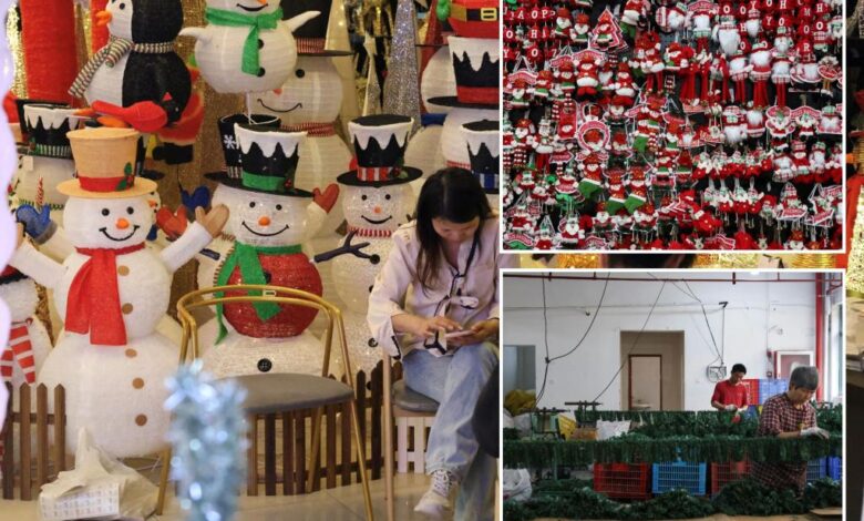 Will Trump tariffs cancel Christmas? Chinese makers of decorations report no orders