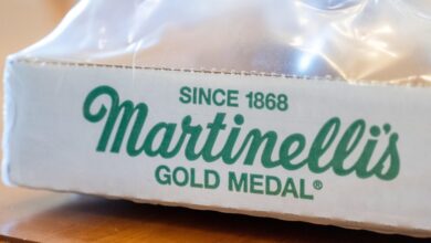 Martinelli’s recalls 170,000 apple juice bottles over risk of toxic substance from fungi