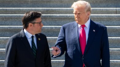 Trump, Johnson push forward on budget resolution despite House GOP opposition