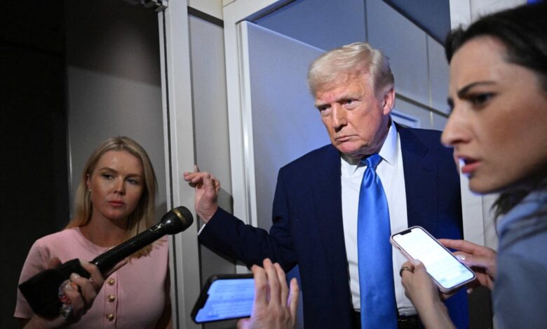 What Trump has said about tariffs as stock market reacts