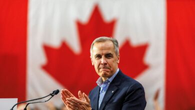 Liberal Mark Carney poised to win Canada election amid Trump’s 51st state comments