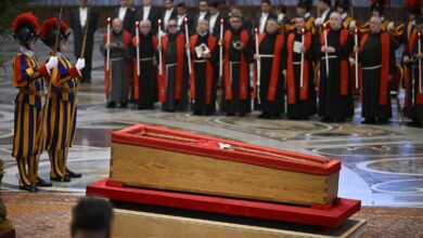 Pope Francis live updates: Pope Francis lies in state, thousands wait to pay respects