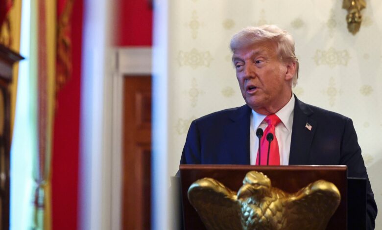 Trump says he’s eager for Fed Chair Jerome Powell’s ‘termination’