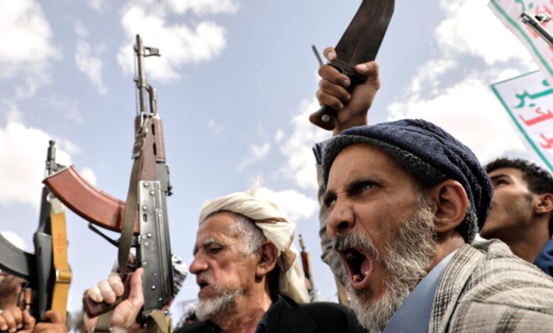 US strikes kill 8 in Yemen’s capital, Houthi rebels say US strikes kill 8 in Yemen’s capital, Houthi rebels say
