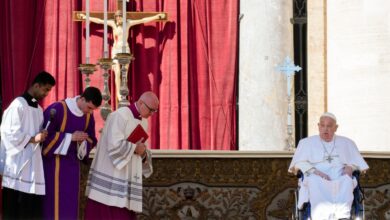 Vatican’s Easter Mass opens without Pope Francis as he recovers from pneumonia