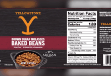 Vietti Food Group recalls Yellowstone canned baked beans for unlabeled soy allergy