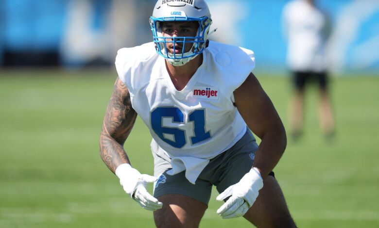 1st Egyptian drafted into the NFL, Ahmed Hassanein, takes part in Detroit Lions minicamp 1st Egyptian drafted into the NFL, Ahmed Hassanein, takes part in Detroit Lions minicamp