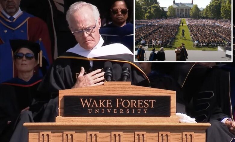 ’60 Minutes’ anchor Scott Pelley ripped for ‘angry, unhinged’ commencement speech criticizing Trump