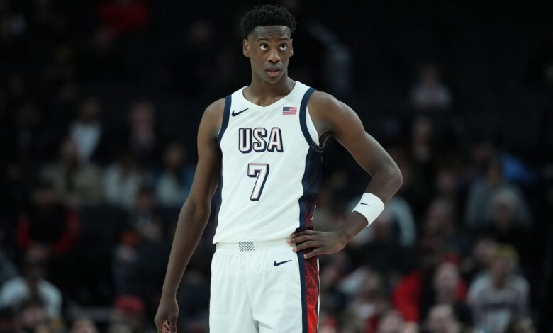AJ Dybantsa hypes up his Jamaican roots during trip to uplift youth basketball in the country with Bob & Rita Marley’s foundation (PHOTO) AJ Dybantsa hypes up his Jamaican roots during trip to uplift youth basketball in the country with Bob & Rita Marley’s foundation (PHOTO)