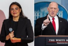 AOC taunts Tom Homan after DOJ referral threat over deportations