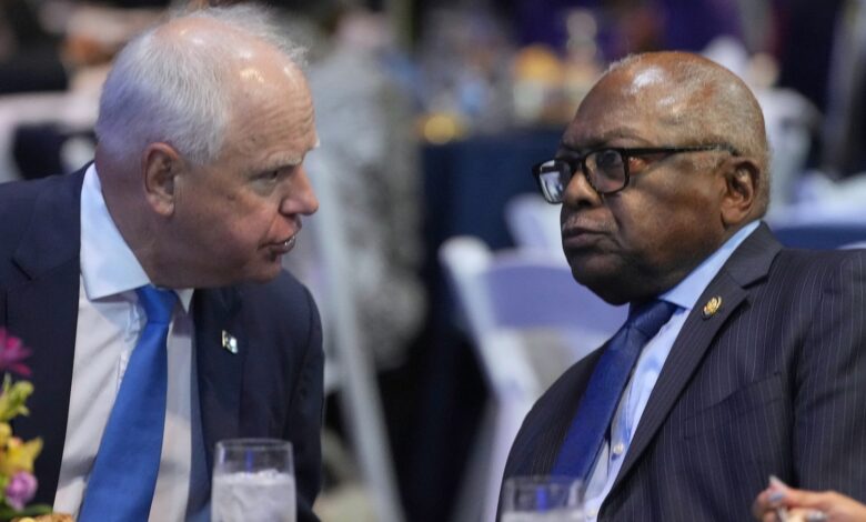 Wes Moore, Tim Walz urge for a fiercer Democratic party at famed Jim Clyburn Fish Fry Wes Moore, Tim Walz urge for a fiercer Democratic party at famed Jim Clyburn Fish Fry
