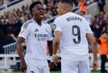 Barcelona rallies to beat Real Madrid 4-3 despite Mbappé hat trick to move closer to La Liga title